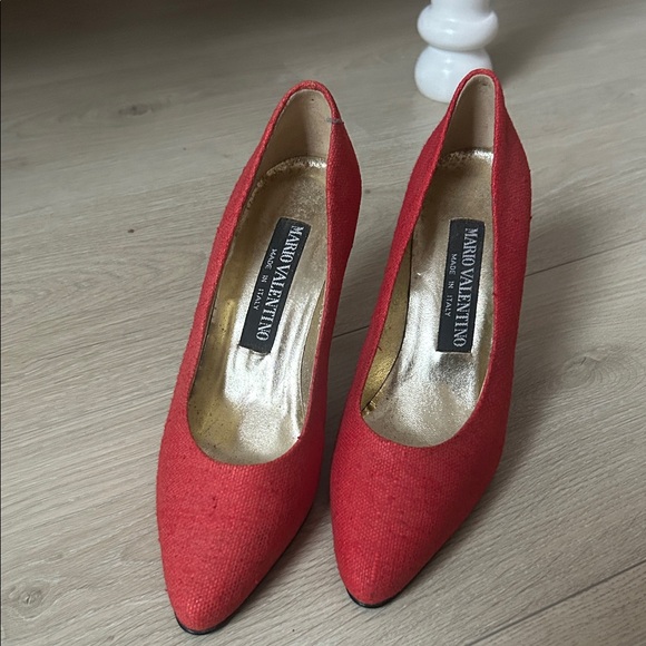 Mario Valentino Shoes - Mario Valentino Vintage Red Women's Heels